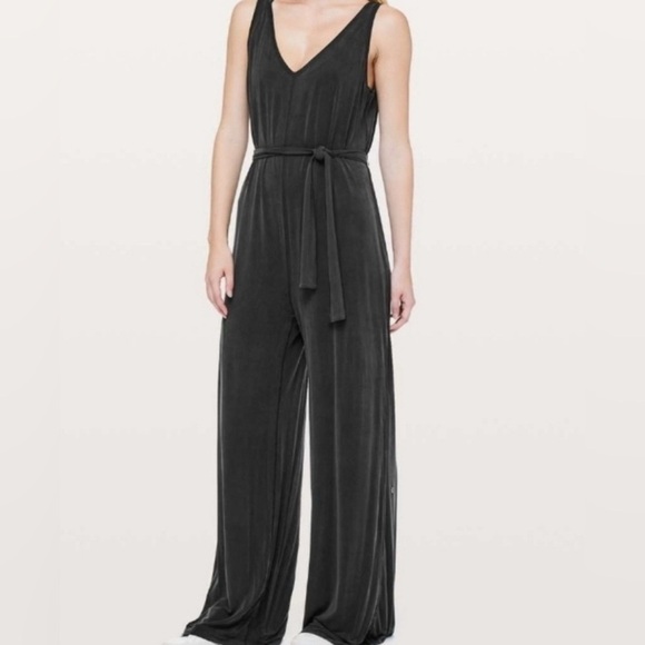 Lululemon Principal Dancer Jumpsuit, Size 10, Black - Picture 1 of 6